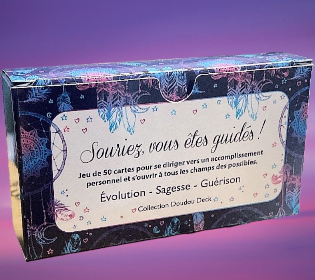 SOURIEZ, VOUS ÊTES GUIDÉS ! 50 cartes de Guidance, un soutien céleste au quotidien - en Français / Fdp compris – Image 8
