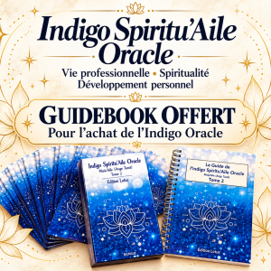Indigo Spiritu’Aile Oracle 52 cartes + notice + 1 carte bonus - édition mate , Guidebook OFFERT ⚠️ Expédition France  uniquement , livraison comprise.