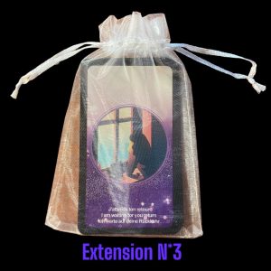 EXTENSION N*3 : 13 Cartes pour l’Améthyste Love Oracle - cartes de 77 a 89 en Édition Mate - trilingue + notice. Fdp inclus