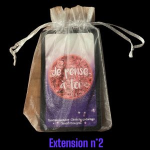 EXTENSION N*2 : 13 Cartes pour l’Améthyste Love Oracle - cartes de 65 a 76 en Edition Mate - trilingue + notice. FDP inclus