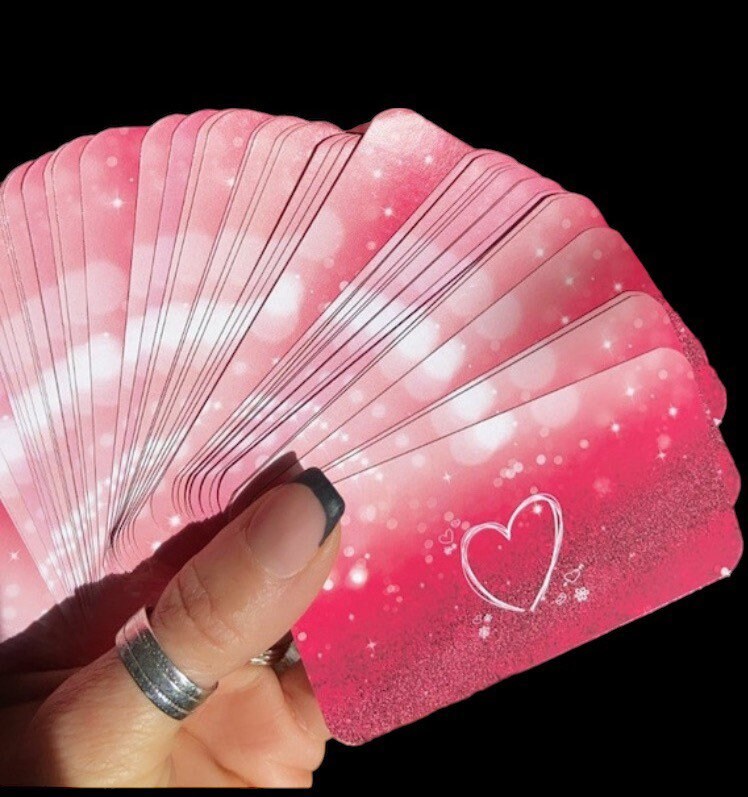 Edition très limitée Oracle des CONFESSIONS INTIMES 65 cartes / Que se passe t’il dans la tête de votre autre ! FDP inclus – Image 3