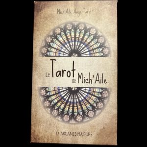 Incontournable Tarot de Mich’Aile 22 Arcanes majeurs & 7 cartes mémo + pochon  + marque page - boîte standard dédicacé / Fdp inclus