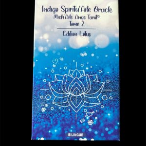 Indigo Spiritu’Aile Oracle 52 cartes bilingues + notice + 1 New carte Inédite - Tirages Pro et Spirituel - Dév. Perso -  Édition Mate / ⚠️ Aucune expédition internationale – France uniquement. Fdp inclus