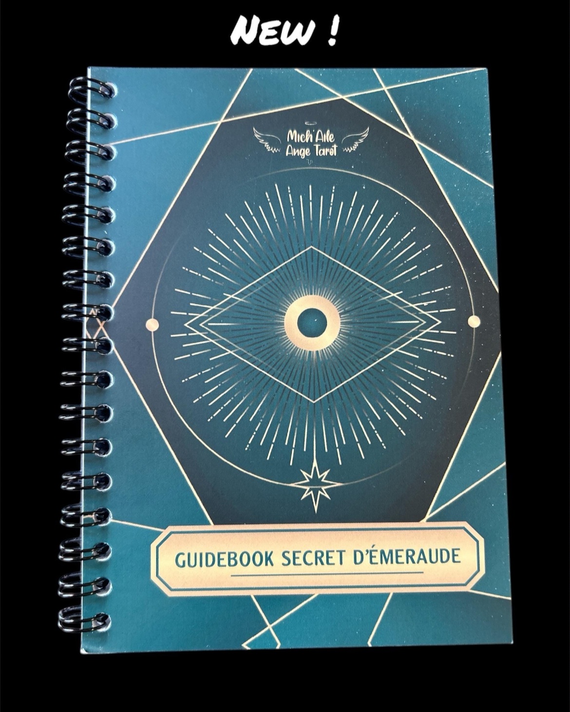Guidebook pour l’Oracle Secret d’Émeraude - Format A6 à spirale - En français - Fdp inclus