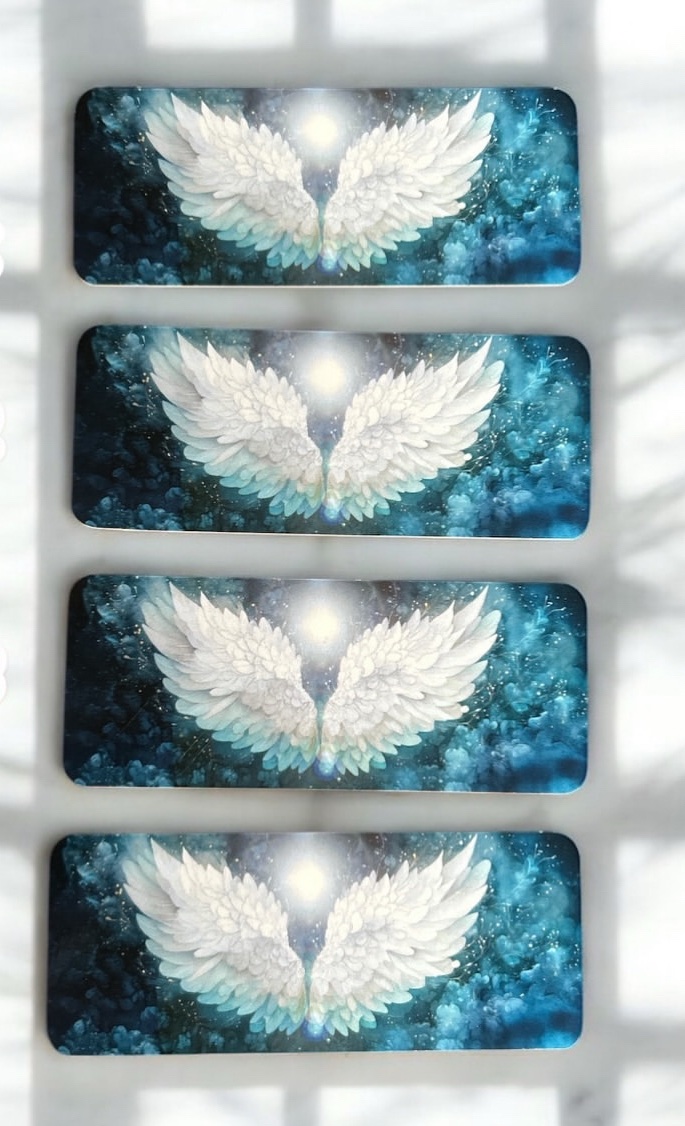 Le Petit Oracle des Gardiens Ailés – 53 cartes de Guidance des Anges en français | livré avec un pochon tissu / ⚠️ Aucune expédition internationale – France uniquement. Fdp inclus – Image 5
