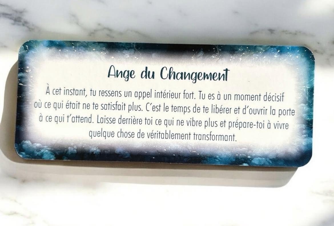 Le Petit Oracle des Gardiens Ailés – 53 cartes de Guidance des Anges en français | livré avec un pochon tissu / ⚠️ Aucune expédition internationale – France uniquement. Fdp inclus – Image 3