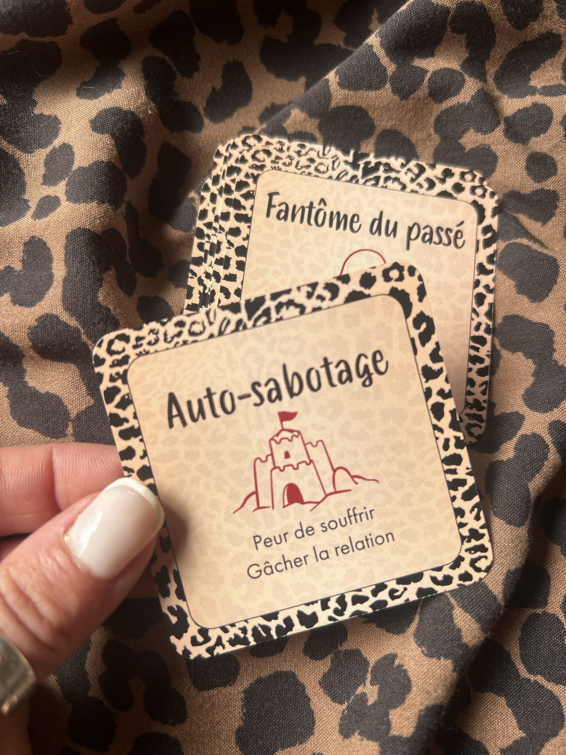 PRÉCOMMANDE : Extension pour Savana Love Oracle 10 cartes + pochon noir en organza. 📦Fdp inclus - Expédition uniquement en France – Image 5