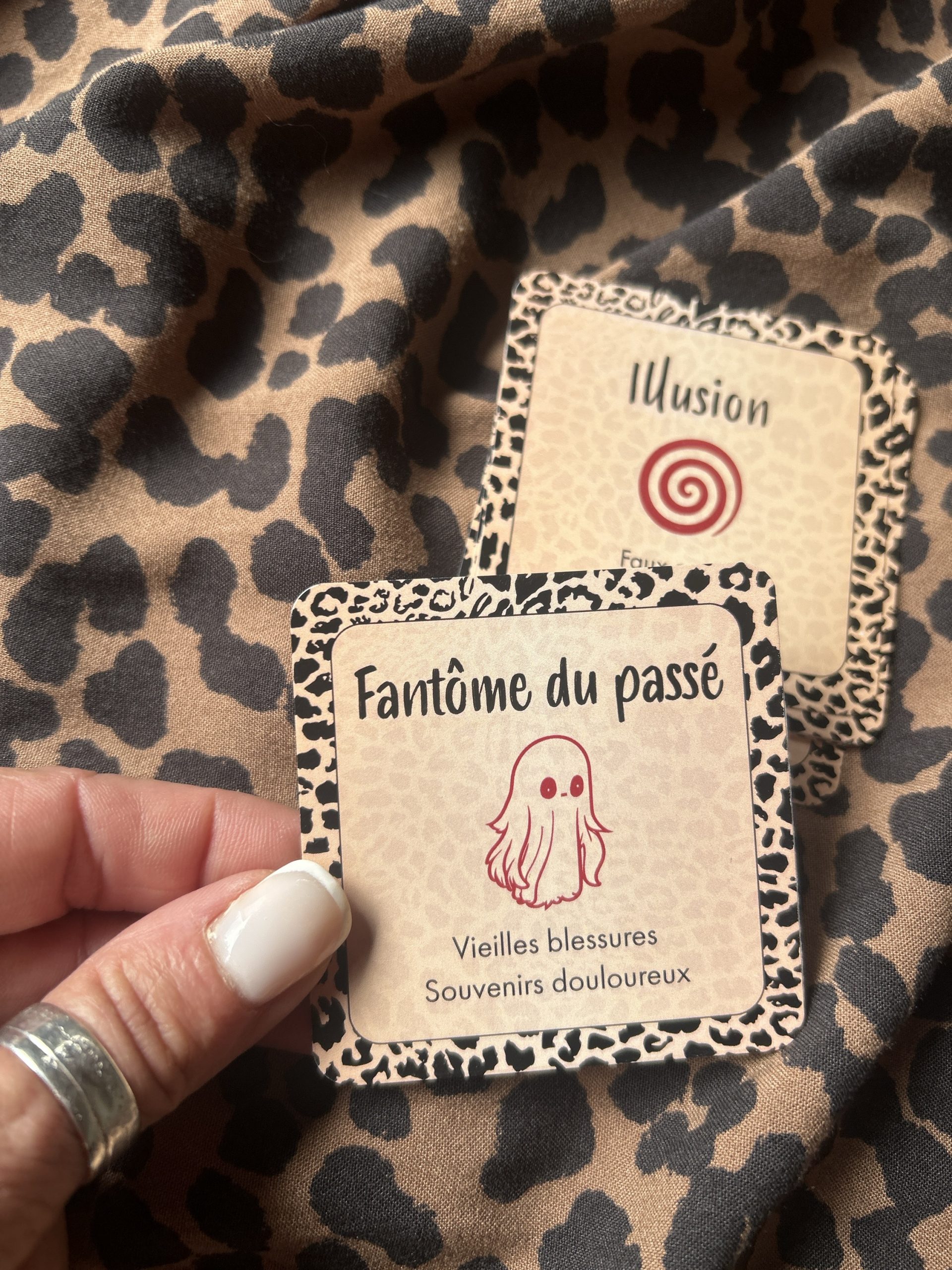 PRÉCOMMANDE : Extension pour Savana Love Oracle 10 cartes + pochon noir en organza. 📦Fdp inclus - Expédition uniquement en France – Image 4