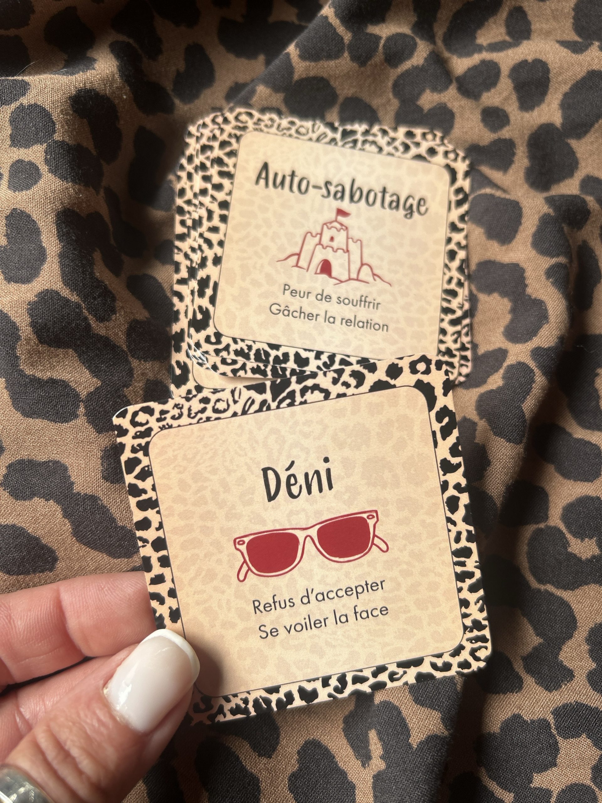 PRÉCOMMANDE : Extension pour Savana Love Oracle 10 cartes + pochon noir en organza. 📦Fdp inclus - Expédition uniquement en France – Image 6
